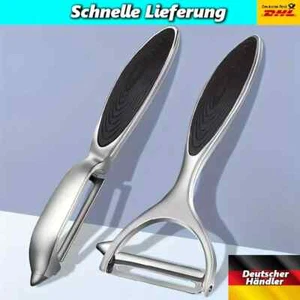 Sparschäler Gemüseschäler Obstschäler Schäler Edelstahl 2er Set HOCHWERTIG - Bild 1 von 9