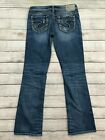 Silver Jeans Aiko Size 29 Womens Distressed Low Rise Boot cut Jeans S16