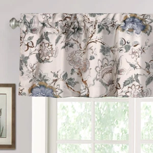 Blackout Curtain Valances for Kitchen Window/Living Room/Bathroom Privacy Added - Picture 1 of 8