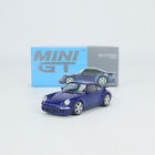 MINI GT 1:64 Porsche RUF CTR alliage anniversaire modèle de voiture moulé sous pression #451 bleu foncé