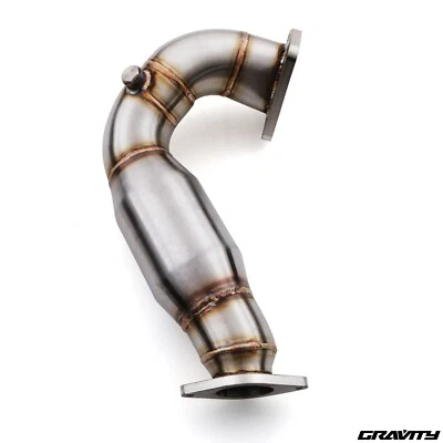 SCARICO INOX 3" SPORT CAT DOWNPIPE PER FIAT 500 595 695 ABARTH 1.4T 08-18 - Immagine 1 di 4