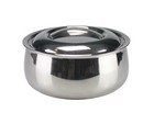 Stainless Steel Hot Pot Insulated Food Warmer Storage Casserole Dish Roti Rice