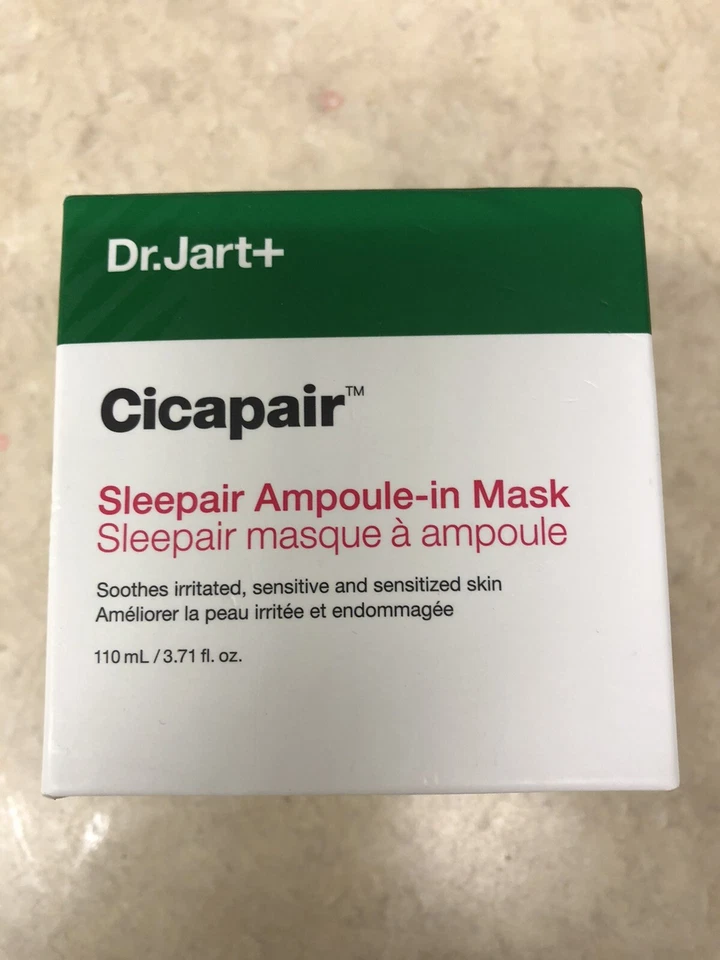 Máscara Dr.Jart+ Cicapair Sleepair Ampola-In - 3,71 oz/110 ml NOVA NA CAIXA Expira em 2024 - Imagem 1 de 4