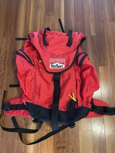 Vintage 90s Marlboro Adventure Team Large Rucksack Camping/Wanderrucksack - Bild 1 von 7