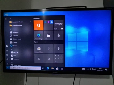 pc desktop lenovo thinkcenter 8 gb ram e 512 gb memoria. Windows 10 pro i7-4770s - Immagine 1 di 4