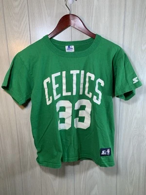 Camisa Larry Bird de Colección Starter Talla 34-36 Boston Celtics #33 NBA Baloncesto Foto 1 de 4