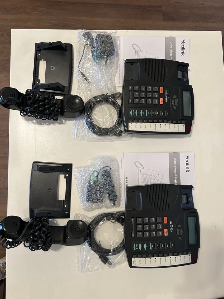 TalkSwitch Phone Sets Model 9133i Two-Count 2009 Excellent Condition - Image 1 of 4