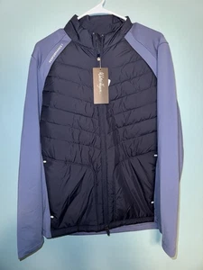 New Mens Walter Hagen Golf Performance Hybrid Jacket Full Zip Size Small $118 - Picture 1 of 2