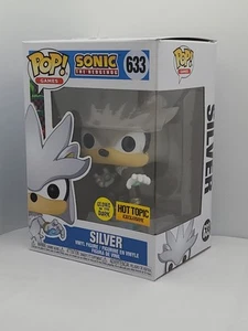 Funko Pop! Vinilo: Sonic the Hedgehog - Plateado (brilla en la oscuridad) - Tema candente... - Imagen 1 de 2