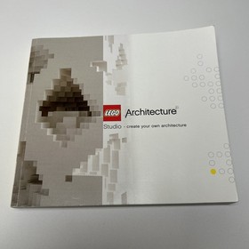 Lego Architecture Studio BOOK ONLY 2014 Paperback - Preowned (21050)