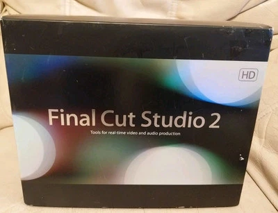 Final Cut Studio 2 HD Pro Upgrade Version MA886Z/A Discs Booklet Manuals Box - Image 1 of 4