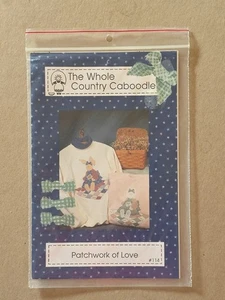 "Patchwork der Liebe" Das ganze Land Caboodle Applikation Muster #114 KOSTENLOSER VERSAND - Bild 1 von 1