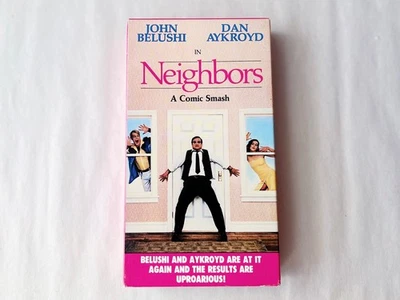 Neighbors VHS - TESTED 1988 Comedy Movie Dan Aykroyd John Belushi Foto 1 de 4