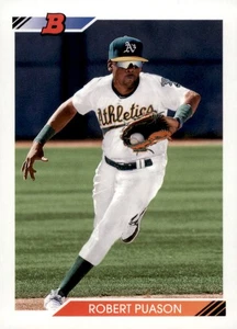 2020 Bowman Heritage #BHP-145 Robert Puason Oakland Athletics Prospects - Picture 1 of 2