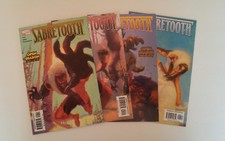 MARVEL COMICS LOT: SABRETOOTH: OPEN SEASON  #1-4  (2004)  WAY, SEARS