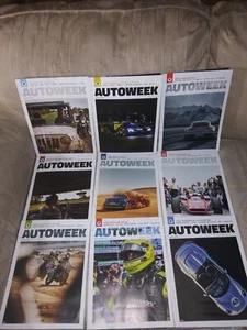Lot Of 9 Autoweek Magazines December 2018 - July 2019 Car Culture Since 1958... - Picture 1 of 8