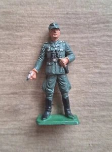 STARLUX SOLDAT ALLEMAND WW2 OFFICIER GERMAN SOLDIER 1/32ème 60mm RARE - Foto 1 di 7
