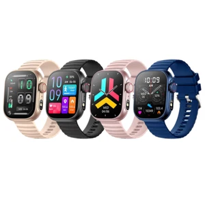 Medicoswatch ZW39 Smartwatch w/ Bluetooth Call Body Temperature Measuring - Picture 1 of 38