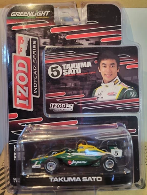 2011 GreenLight Indycar Series #5 Takuma Sato IZOD 1:64 Honda Lotus VHTF Chase! - Image 1 of 3