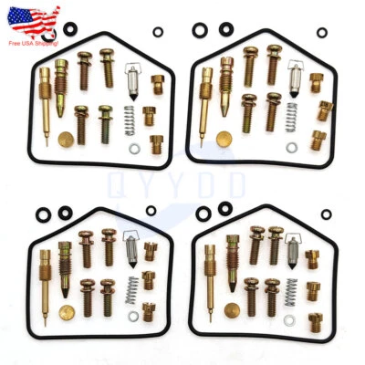Kit de reparación de carburador de 4 juegos para Kawasaki KZ440 KZ750 ZN700 LTD KZ 440 750 80-83 Foto 1 de 4