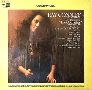 Ray Conniff 'Love Theme from the Godfather' Vinyl LP Quadraphonic Record CQ 3147 - Picture 1 of 4