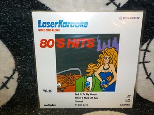 Laser Karaoke 80s Hits Vol 25 NEW SEALED Laserdisc LD Free Ship $50 - Picture 1 of 2
