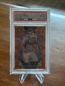2023 Mosaic Dalton Kincaid RC Orange /199 PSA MINT - Rookie Buffalo Bills 🔥  - Picture 1 of 2