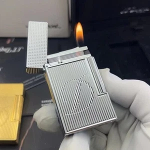 Luxus Retro Zigaretten Bright Ping Sound Gas Memorial DP Gravur Feuerzeug - Bild 1 von 4