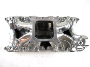 Ford 260-289-302 Windsor High Rise Single Plane Intake Manifold Polished E42454P - Afbeelding 1 van 4