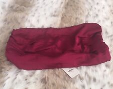 NWT Free People Intimately Silky Bandeau Top Raspberry Size Medium