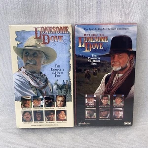 Lonesome Dove (VHS, 1992) & Return to Lonesome Dove (VHS, 1993) Western, NEW - Picture 1 of 6