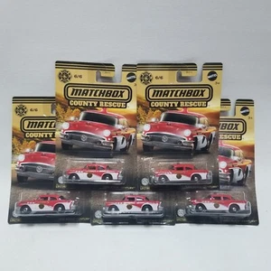 LOT of 5 - 2023 MATCHBOX County Rescue Series 1956 Buick Century #6/6 - Picture 1 of 1