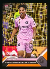 2023 TOPPS NOW MLS 205 DAVID RUIZ RC ORANGE 1ST EVER INTER MIAMI ROOKIE SSP #3/5