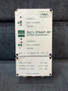 LADAC BY DEFA LIFEBOAT BATTERY CHARGER TYPE DUAL STANDBY 4041-2 (BODY DAMAGE) - Picture 1 of 8