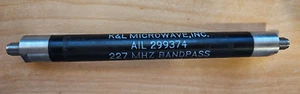 Filtro de paso de banda K&L Microondas AIL 299374 RF BPF CF = 227 MHz BW = 6,59 MHz SMA (f) - Imagen 1 de 5