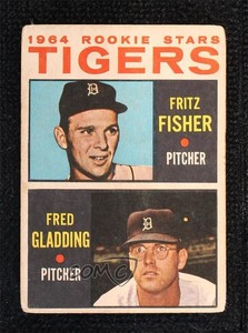1964 Topps Stars Venezuelan Fritz Fisher Fred Gladding #312 Rookie RC