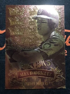 1997 Fleer Ultra - Alex Rodriguez "Season Crowns" HOLOGRAPHIC INSERT #9 of 12 - Foto 1 di 2