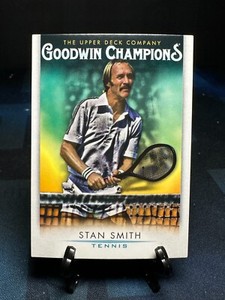 2021 Goodwin Champions Stan Smith #16 Tennis Card