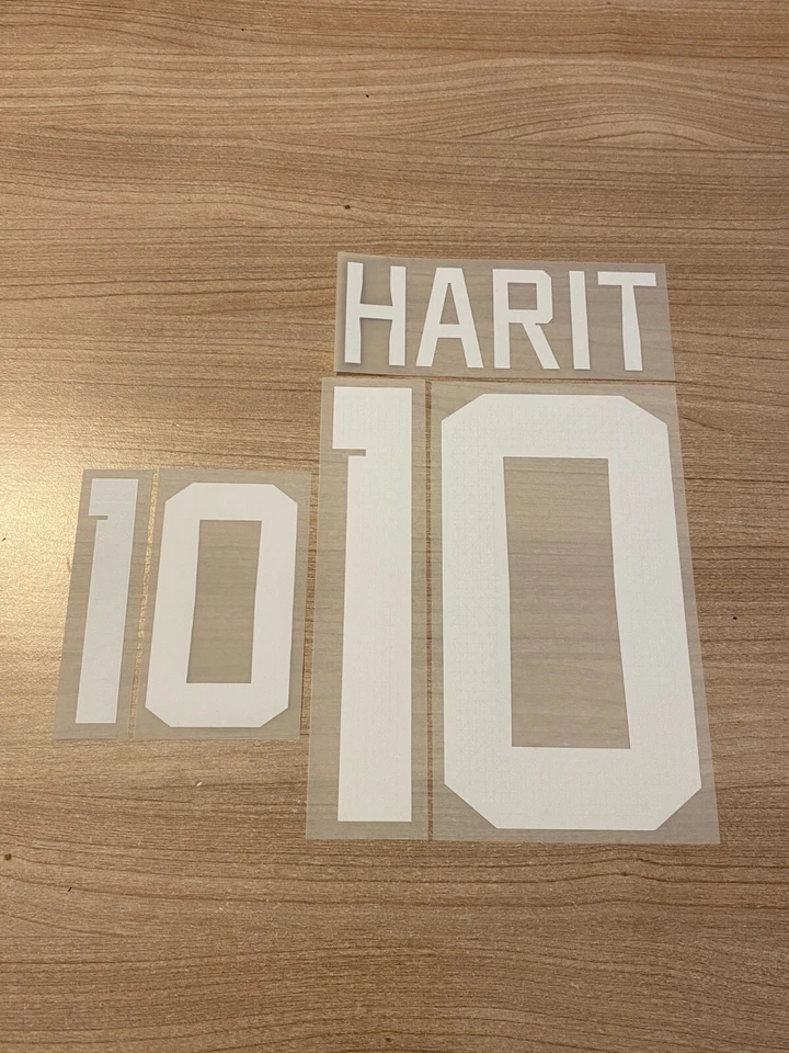 Flocage officiel ENFANT HARIT N°10 22-24 EQUIPE DU MAROC domicile vendeur pro - Photo 1/1