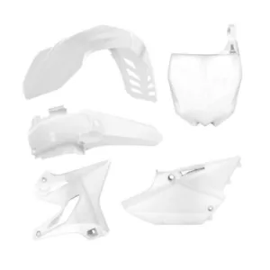 Yamaha YZ 250 2015-2021 Rtech Racetech Plastics Kit - Blanco 75-K231 - Imagen 1 de 2