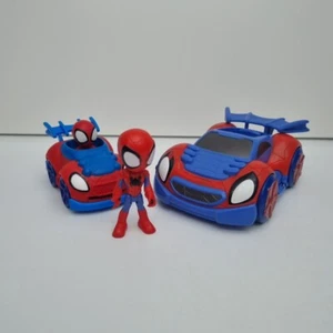 Spidey and his Amazing Friends Ultimate Web Crawler coche y mini coche Spiderman - Imagen 1 de 12