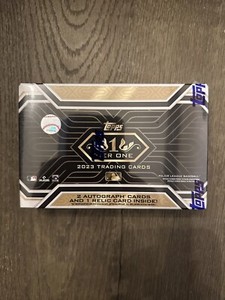 2023 Topps Tier One Baseball Hobby Box - 2 AUTOS