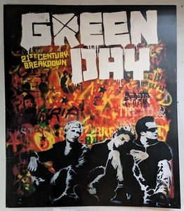 2009 Green Day 21st Century Breakdown Promo Poster 14 x 12 - Picture 1 of 2