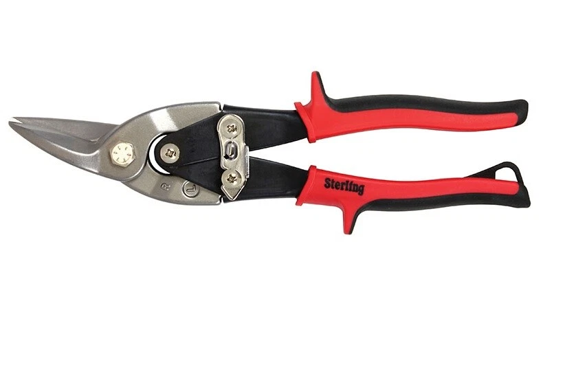 Aviation Snips Left Cut Red Sterling - TRADE QUALITY - image 1 of 1