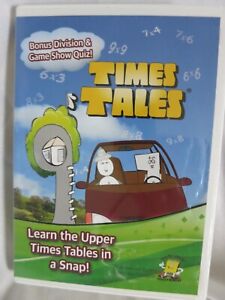 Multiplication DVD Times Tales Memorize Times Tables +CD Dyslexic Division Too