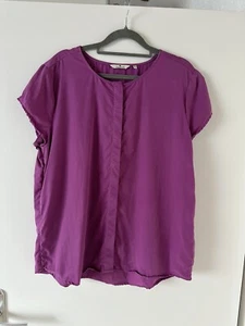 Tom Tailer Bluse/Tshirt in Gr. 42 - pink - vorne komplett zum Knöpfen - gebrauch - Bild 1 von 2