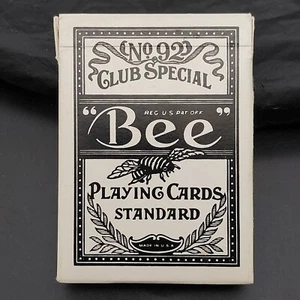 Bee No. 92 Club Special Playing Cards Rio Las Vegas Standard Deck Black - Picture 1 of 11