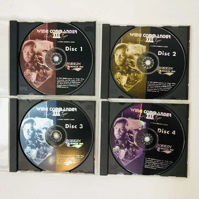 Vintage Wing Commander 3 Heart Of The Tiger A Chris Roberts 1994 Computer Game - Image 1 of 4