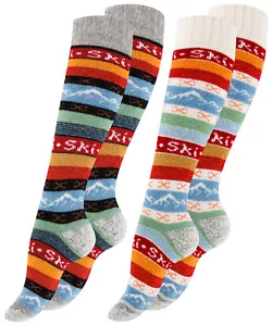Skisocken Snowboard Socken Kniestrümpfe Skistrümpfe, Damen - Sark Soul - Bild 1 von 5
