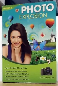 PHOTO EXPLOSION DELUXE Version 5 The Complete Digital Photo Studio NOVA - Picture 1 of 3